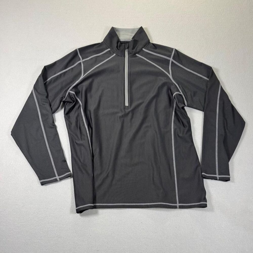 Antigua-apparel Women's Grey and Black Sweatshirt